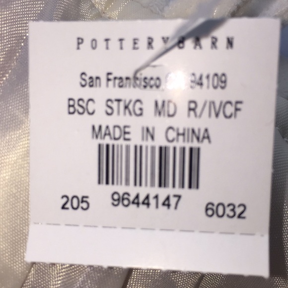 Pottery Barn Velvet Christmas Stocking “Roula” - Picture 4 of 10